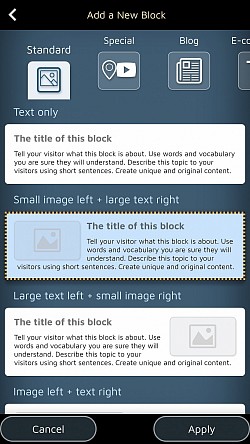 Alt er forberedt, så du kan fokusere på, hvordan du præsenterer din virksomhed.