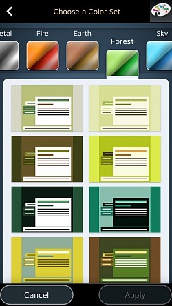 SMART-versionen tilbyder 56 forudindstillinger for farver (alle kan redigeres i Pro-versionen)